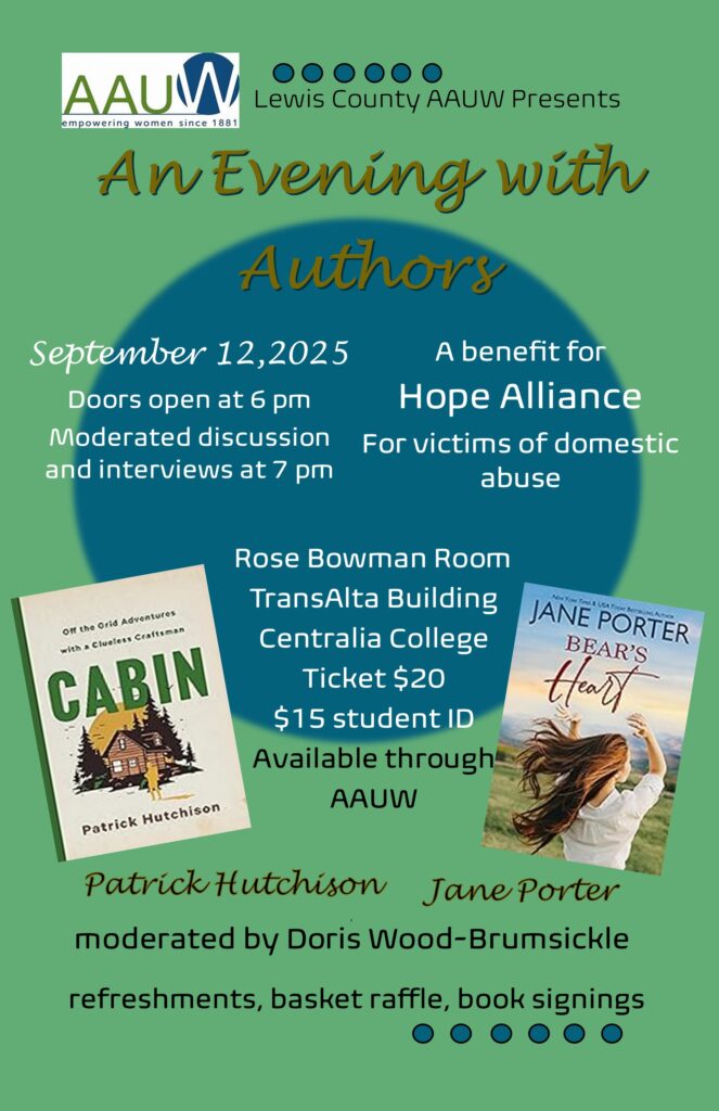 Evening with Author poster
